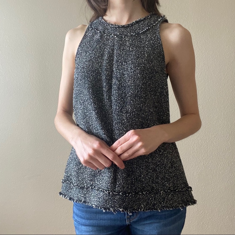 Hawthorn Fringe Tweed Tank